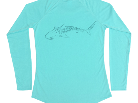 Tiger Shark Performance Build-A-Shirt (Women - Back   WB) Online Sale