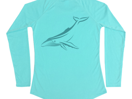 Humpback Whale Performance Shirt (Women) Online Sale