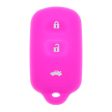 Maxbell Car Key Silicone 3+1 Buttons Protective Case Cover For Toyota Rose Red Online Sale