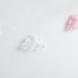 Maxbell Hanging Clouds Garland for Baby Shower, Wedding Party Decor White and Pink Online now