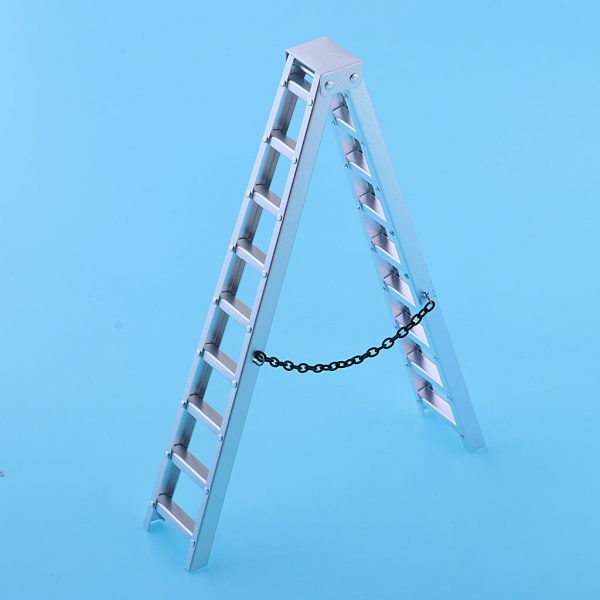 Maxbell 1 10 Simulated Aluminum Ladder Accessory For RC Car Axial SCX10 90046 RC4WD D90 TRX4 Crawler Fashion