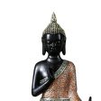 Maxbell Meditating Buddha Statue Collectibles Sculpture Tabletop Artwork Decor Gift Black Sit Pose A Cheap