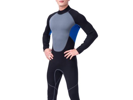 Maxbell Mens 3mm Neoprene Wetsuit Full Body Super Stretch Diving Suit Surf Skins XXL Fashion