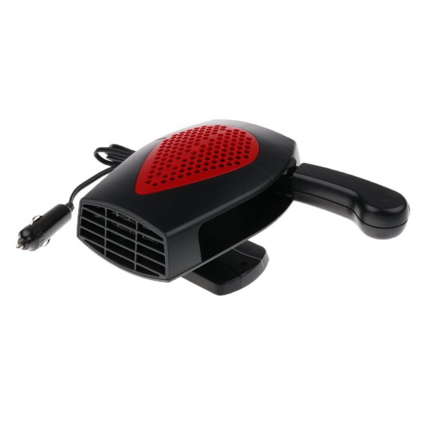 Maxbell 24V Car Truck Auto Heater Hot Cool Fan Windscreen Window Demister Black Red For Discount